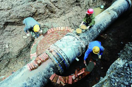 �����ԁ�ˮ�ܾW(w��ng)���bDN1000���z���^